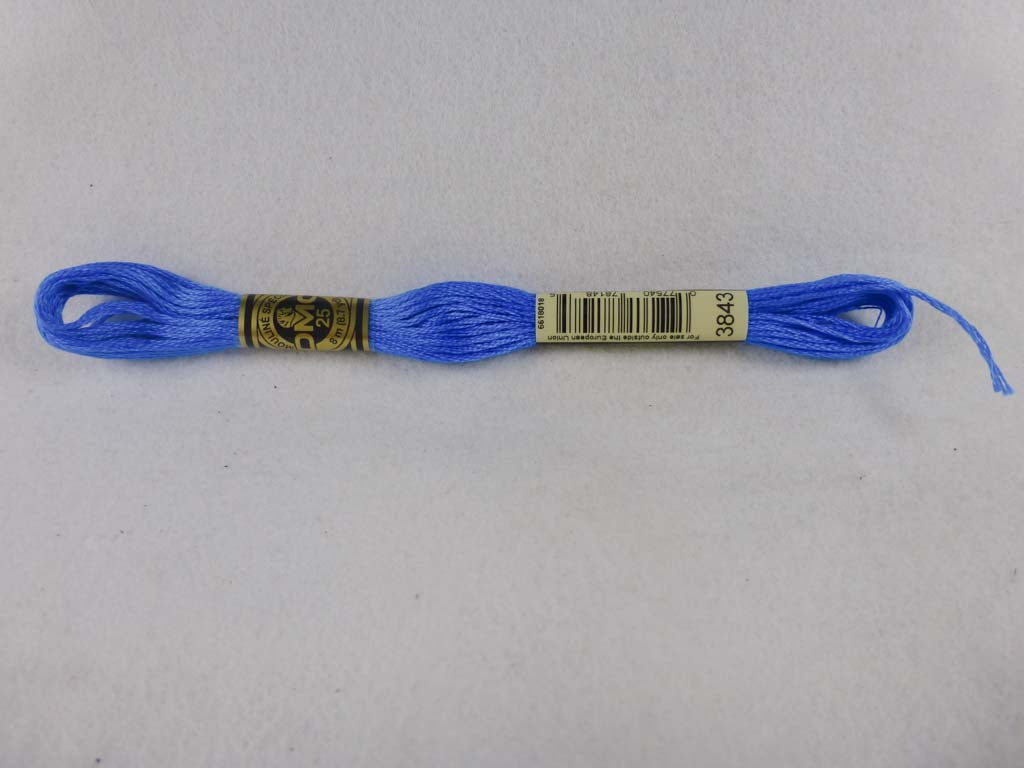 DMC Floss 3843 Electric Blue by DMC From Beehive Needle Arts