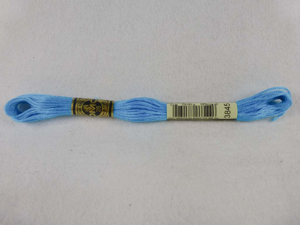 DMC Floss 3845 Medium Bright Turquoise by DMC From Beehive Needle Arts