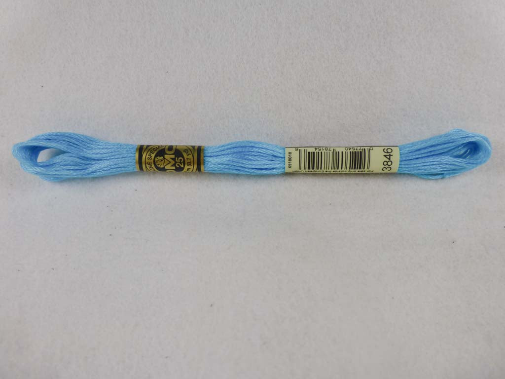 DMC Floss 3846 Light Bright Turquoise by DMC From Beehive Needle Arts