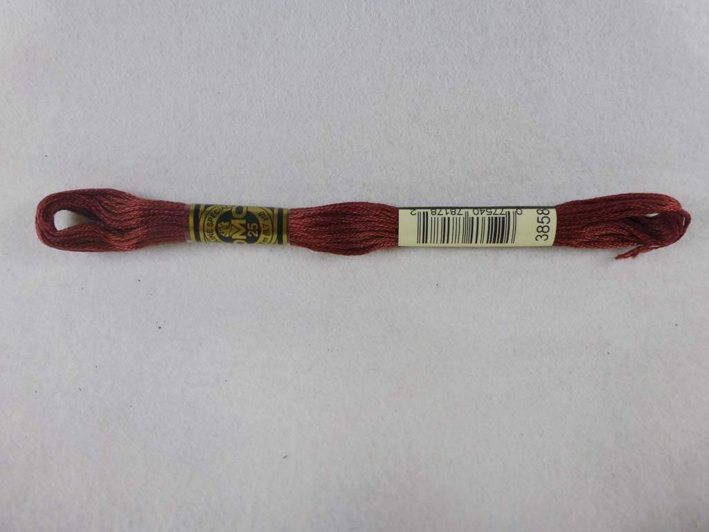 DMC Floss 3858 Medium Rosewood by DMC From Beehive Needle Arts