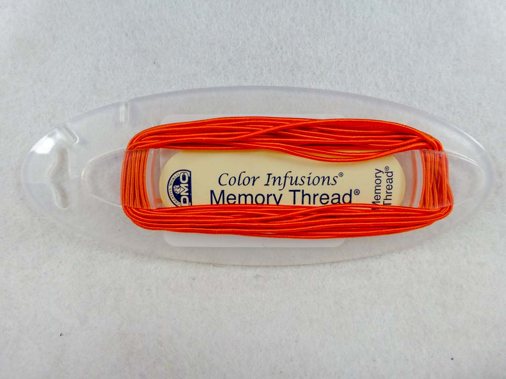 Memory Thread #6150 Orange by DMC From Beehive Needle Arts