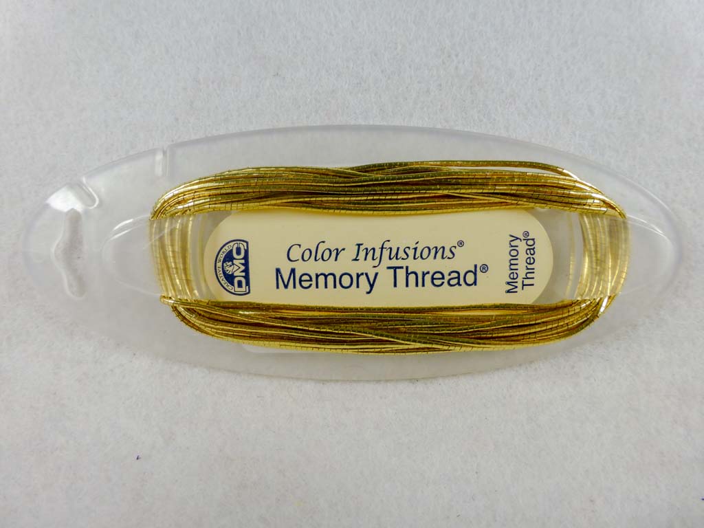 Memory Thread #6200 Gold by DMC From Beehive Needle Arts
