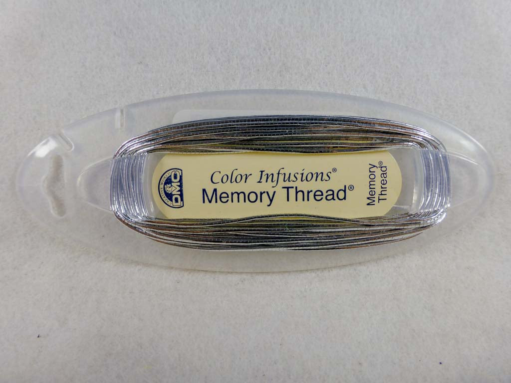 Memory Thread #6210 Silver by DMC From Beehive Needle Arts