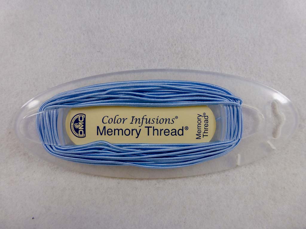 Memory Thread #6360 Sky Blue by DMC From Beehive Needle Arts