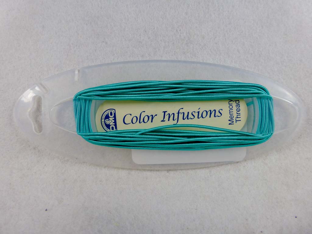 Memory Thread #6390 Aqua by DMC From Beehive Needle Arts