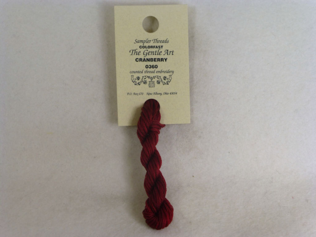 Sampler Threads 0360 Cranberry