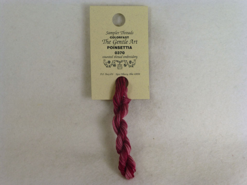 Sampler Threads 0370 Poinsettia