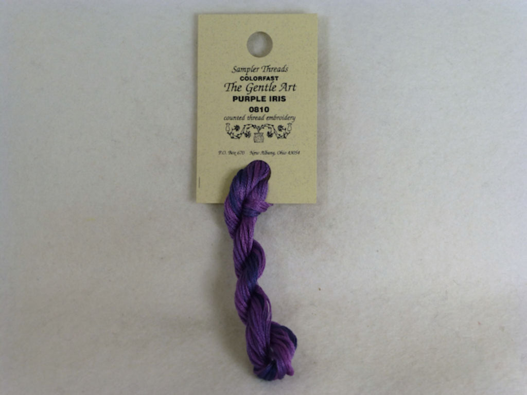 Sampler Threads 0810 Purple Iris