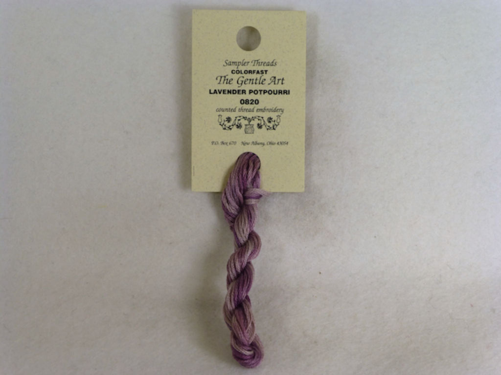 Sampler Threads 0820 Lavender Potpourri