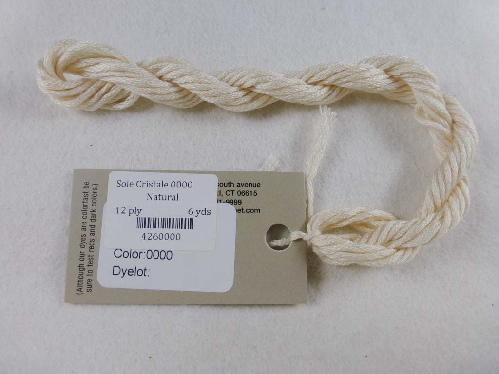 Soie Cristale 0000 Natural by Caron Collection From Beehive Needle Arts