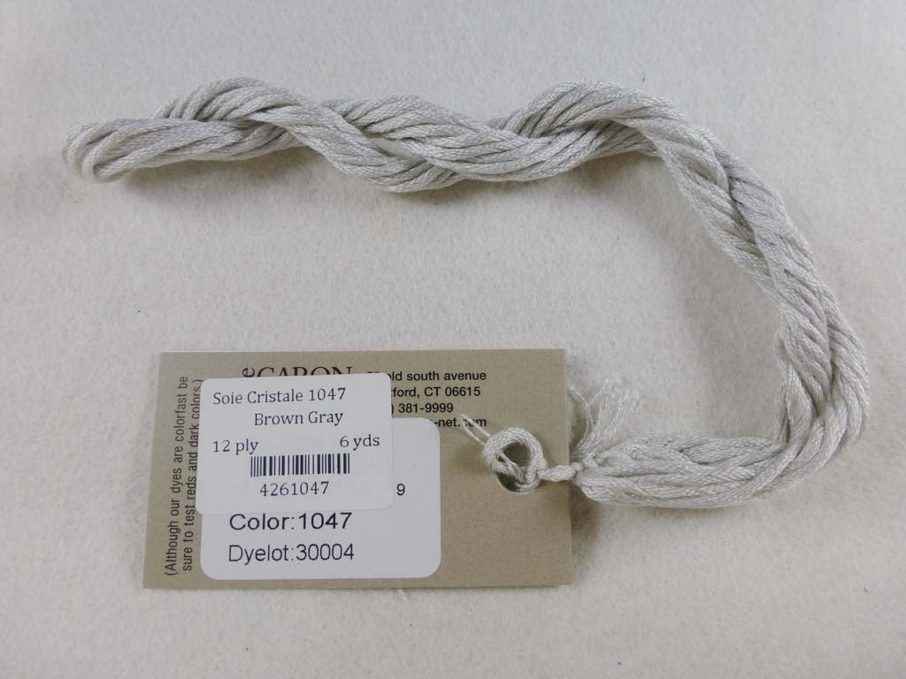 Soie Cristale 1047 Brown Gray by Caron Collection From Beehive Needle Arts