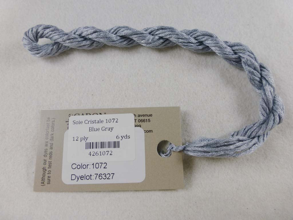 Soie Cristale 1072 Blue Gray by Caron Collection From Beehive Needle Arts