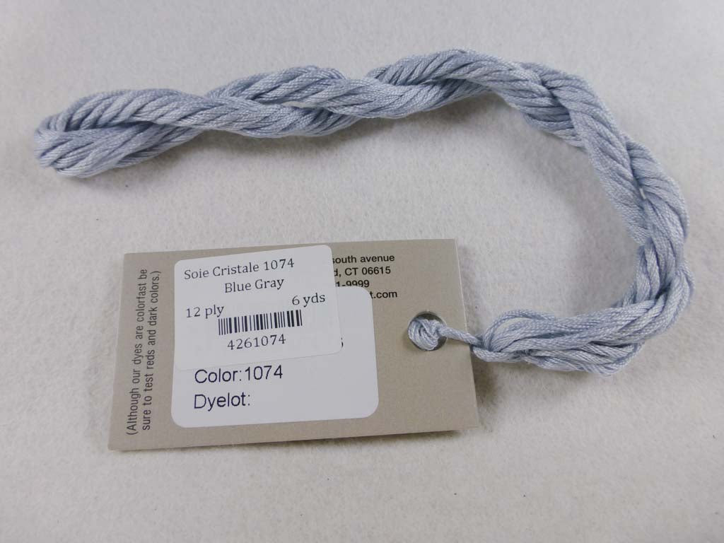 Soie Cristale 1074 Blue Gray by Caron Collection From Beehive Needle Arts