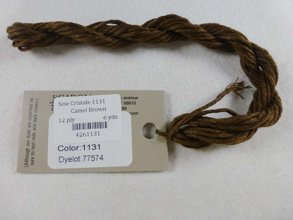 Soie Cristale 1131 Camel Brown by Caron Collection From Beehive Needle Arts