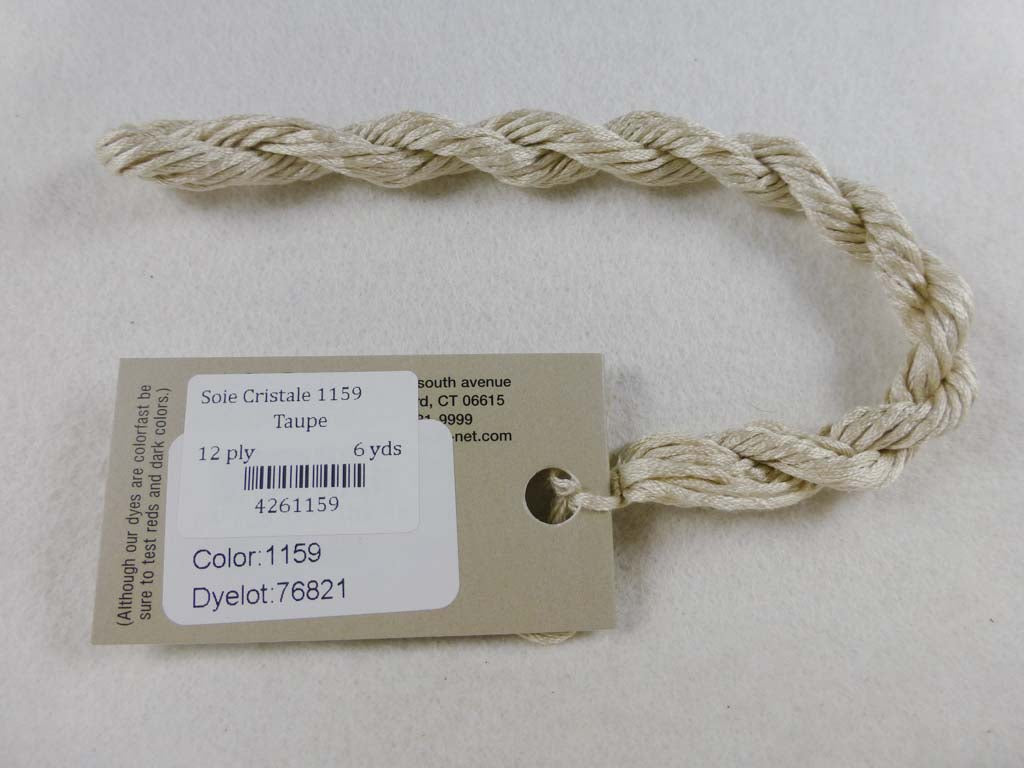 Soie Cristale 1159 Taupe by Caron Collection From Beehive Needle Arts