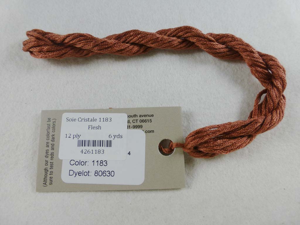 Soie Cristale 1183 Flesh by Caron Collection From Beehive Needle Arts