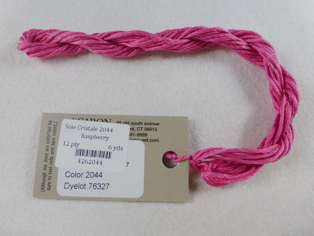 Soie Cristale 2044 Raspberry by Caron Collection From Beehive Needle Arts