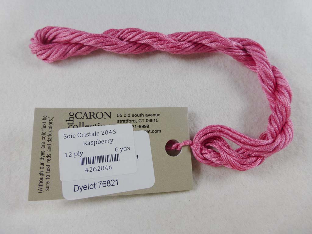 Soie Cristale 2046 Raspberry by Caron Collection From Beehive Needle Arts