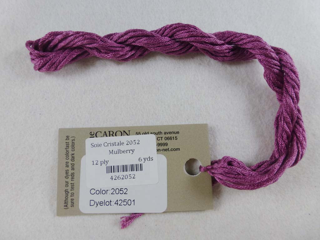 Soie Cristale 2052 Mulberry by Caron Collection From Beehive Needle Arts