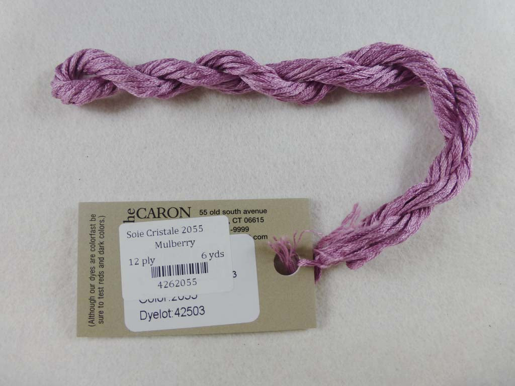 Soie Cristale 2055 Mulberry by Caron Collection From Beehive Needle Arts