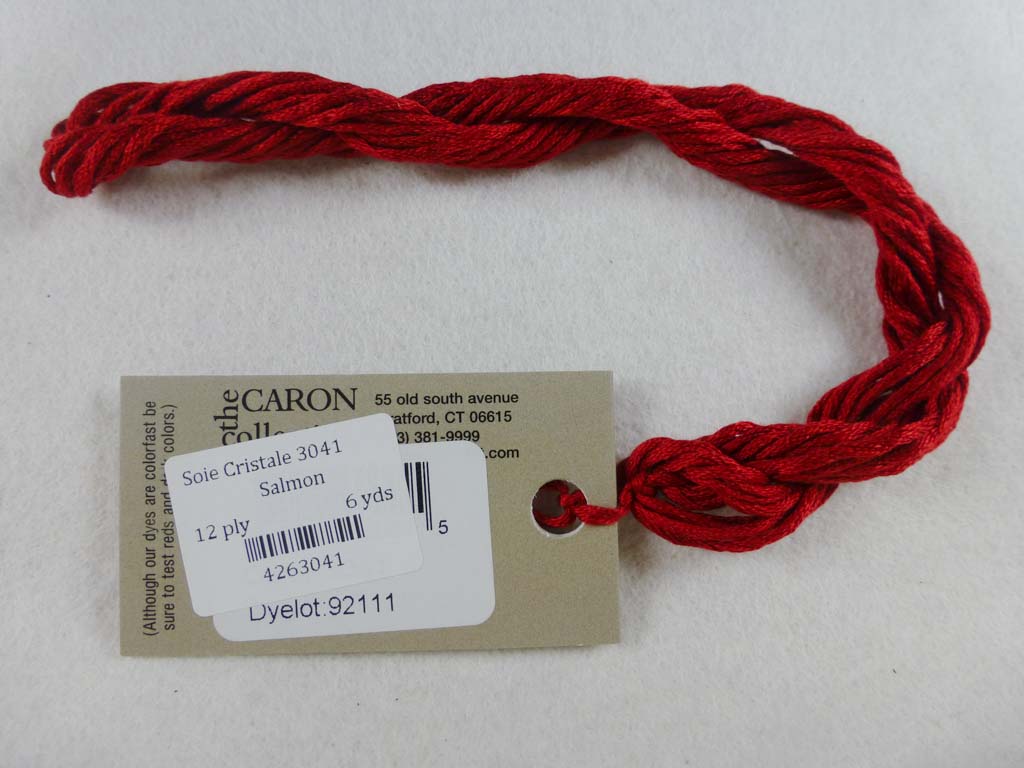 Soie Cristale 3041 Salmon by Caron Collection From Beehive Needle Arts
