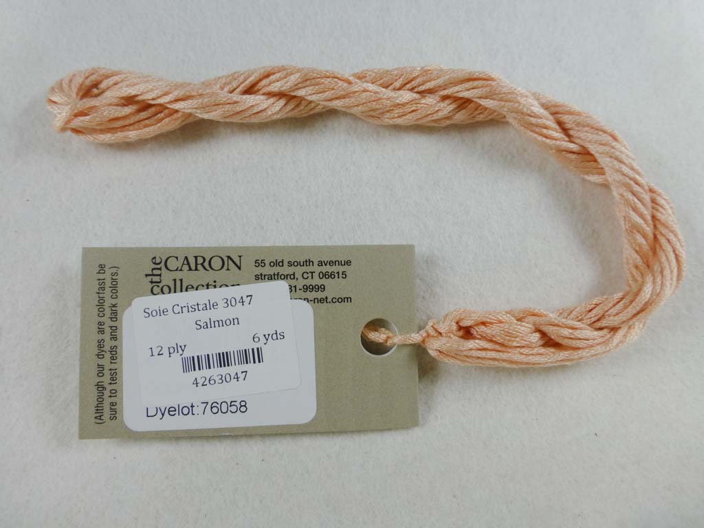 Soie Cristale 3047 Salmon by Caron Collection From Beehive Needle Arts