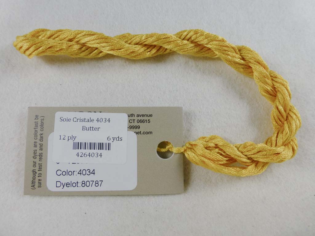 Soie Cristale 4034 Butter by Caron Collection From Beehive Needle Arts