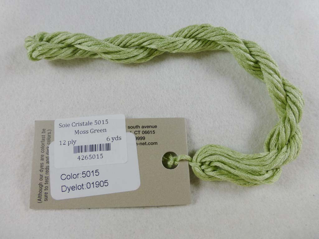 Soie Cristale 5015 Moss Green by Caron Collection From Beehive Needle Arts