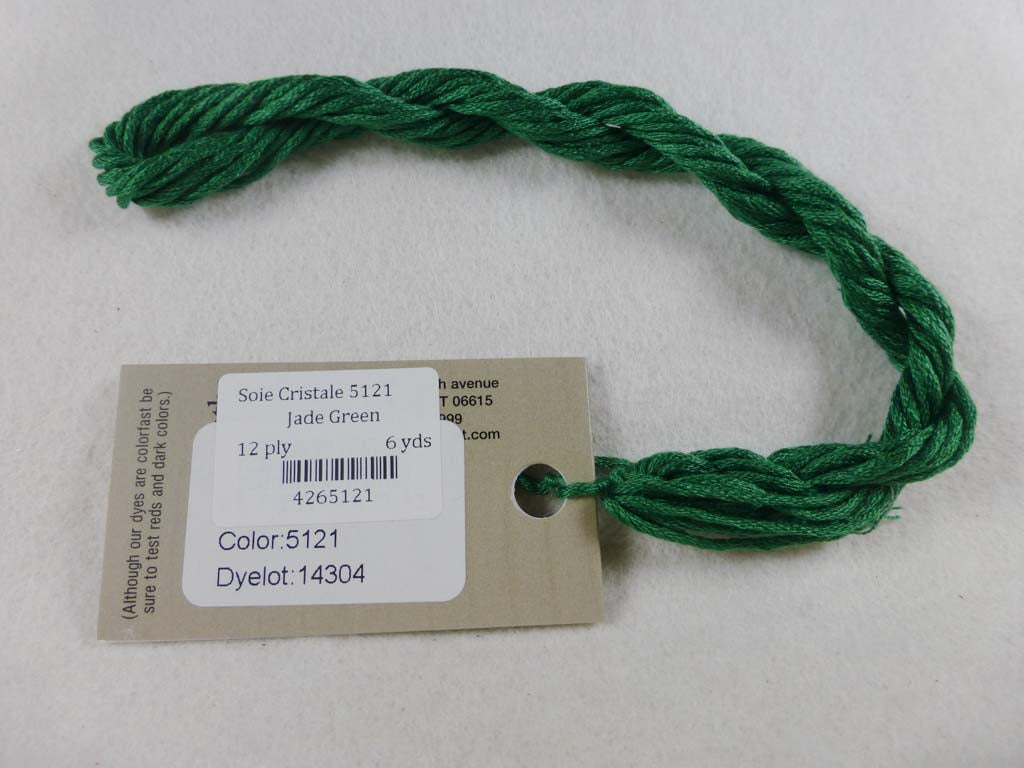 Soie Cristale 5121 Jade Green by Caron Collection From Beehive Needle Arts