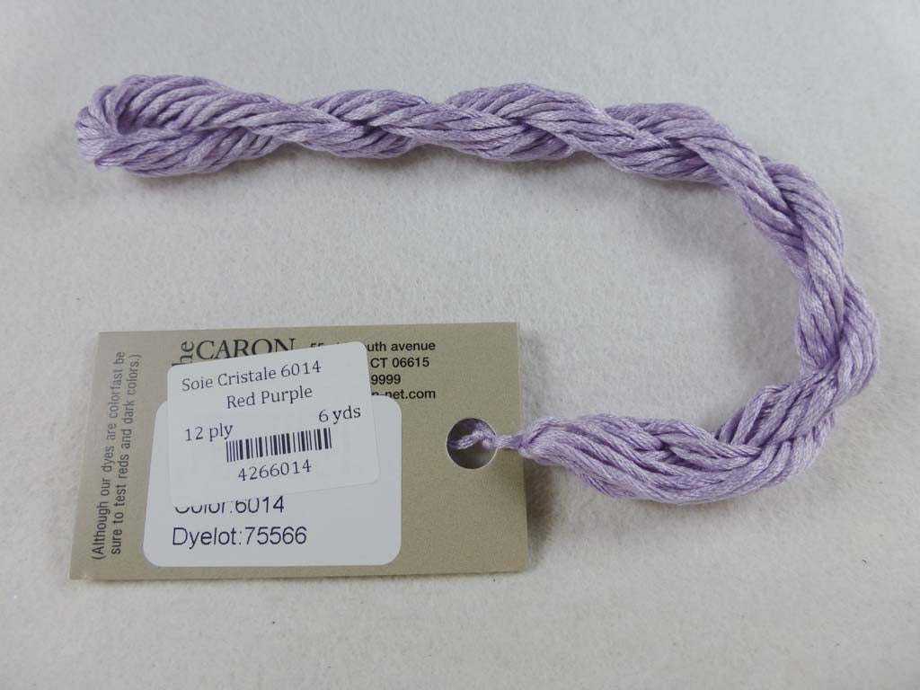 Soie Cristale 6014 Red Purple by Caron Collection From Beehive Needle Arts