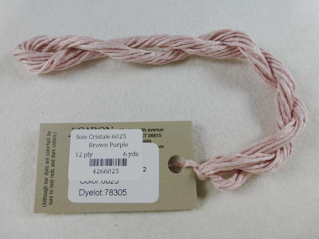 Soie Cristale 6025 Brown Purple by Caron Collection From Beehive Needle Arts