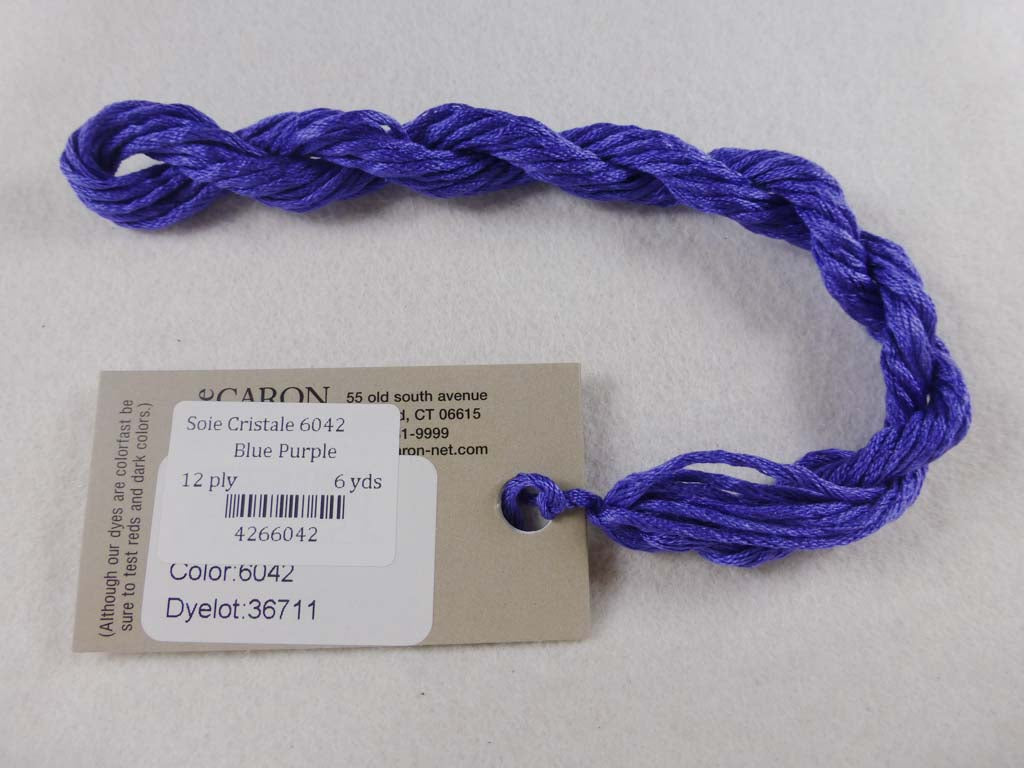 Soie Cristale 6042 Blue Purple by Caron Collection From Beehive Needle Arts