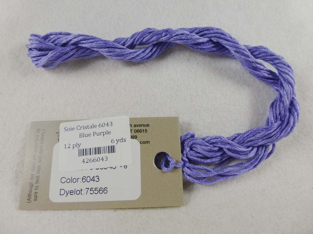 Soie Cristale 6043 Blue Purple by Caron Collection From Beehive Needle Arts