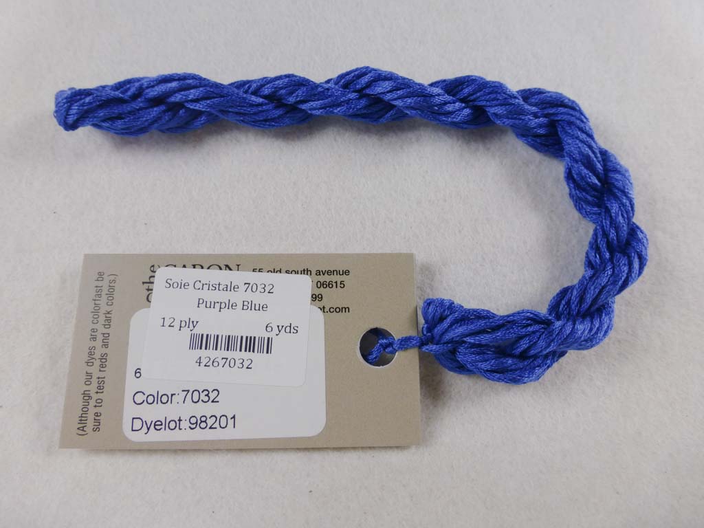 Soie Cristale 7032 Purple Blue by Caron Collection From Beehive Needle Arts