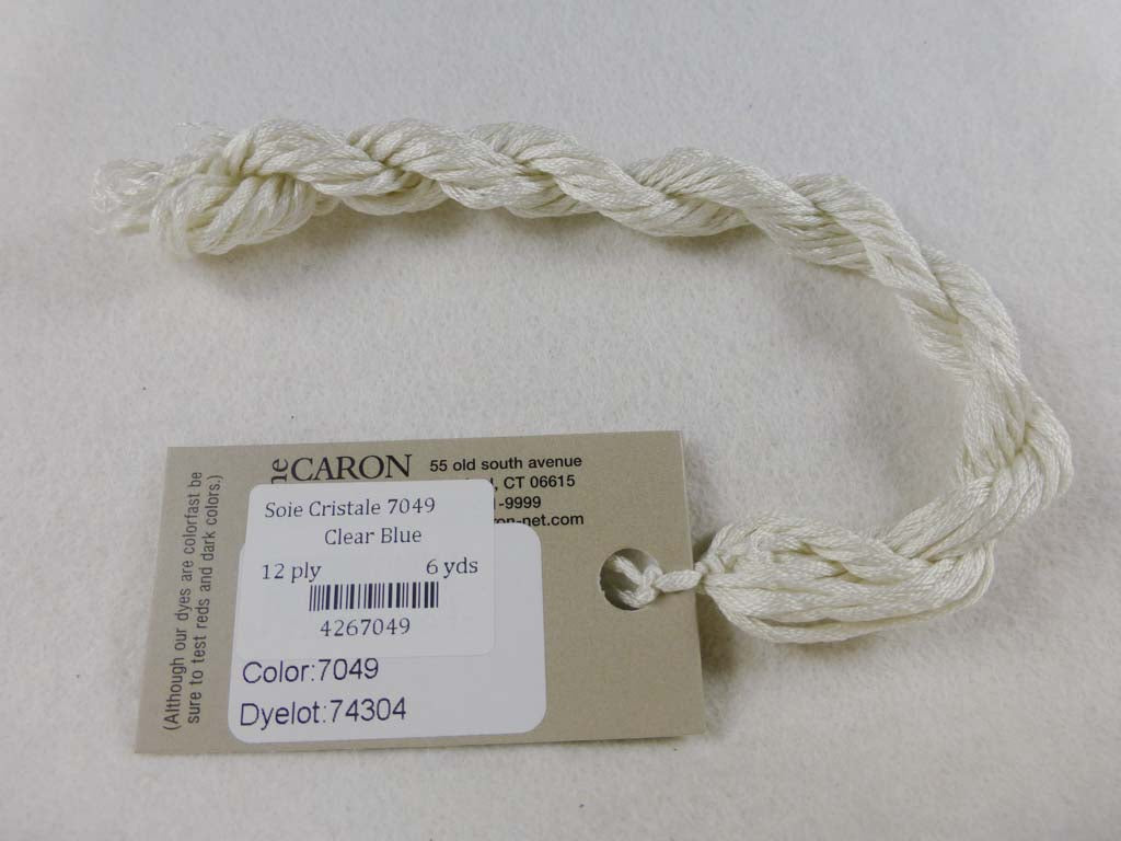 Soie Cristale 7049 Clear Blue by Caron Collection From Beehive Needle Arts