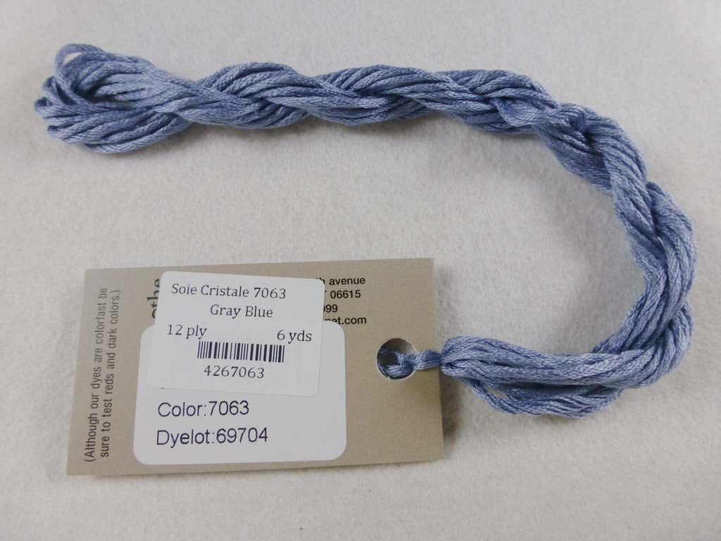Soie Cristale 7063 Gray Blue by Caron Collection From Beehive Needle Arts