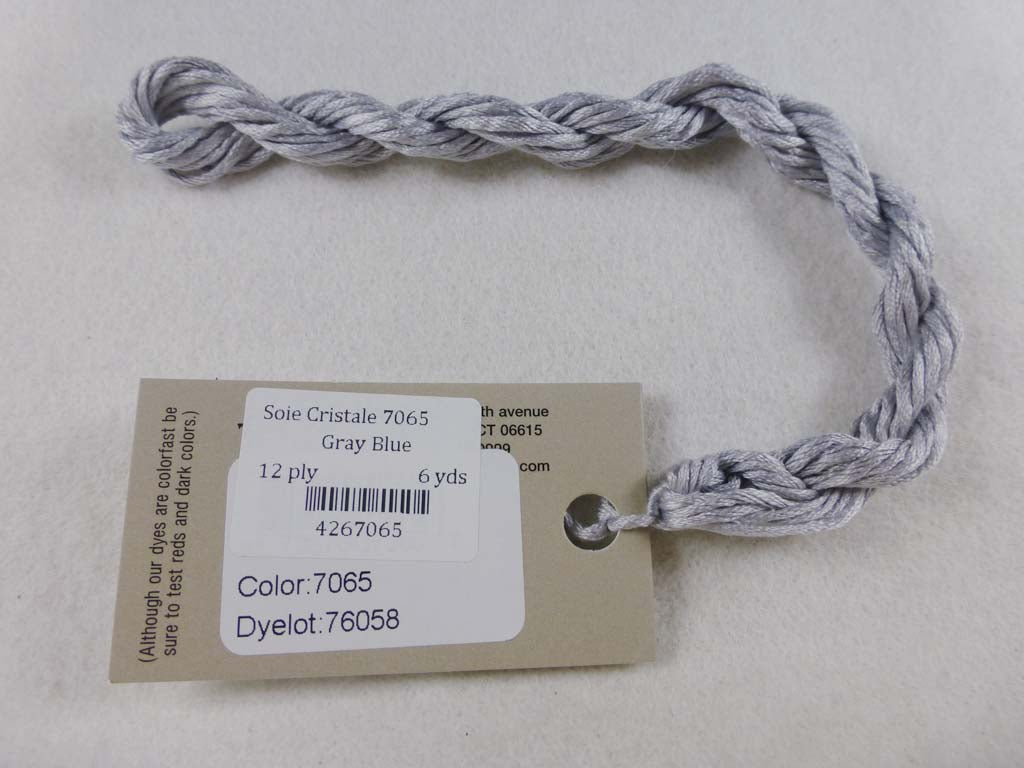 Soie Cristale 7065 Gray Blue by Caron Collection From Beehive Needle Arts
