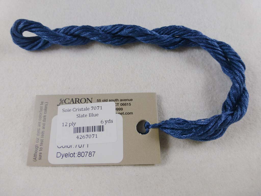 Soie Cristale 7071 Slate Blue by Caron Collection From Beehive Needle Arts