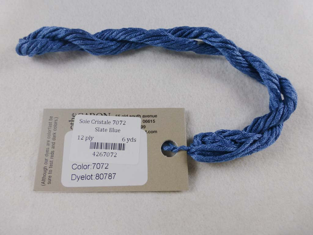 Soie Cristale 7072 Slate Blue by Caron Collection From Beehive Needle Arts