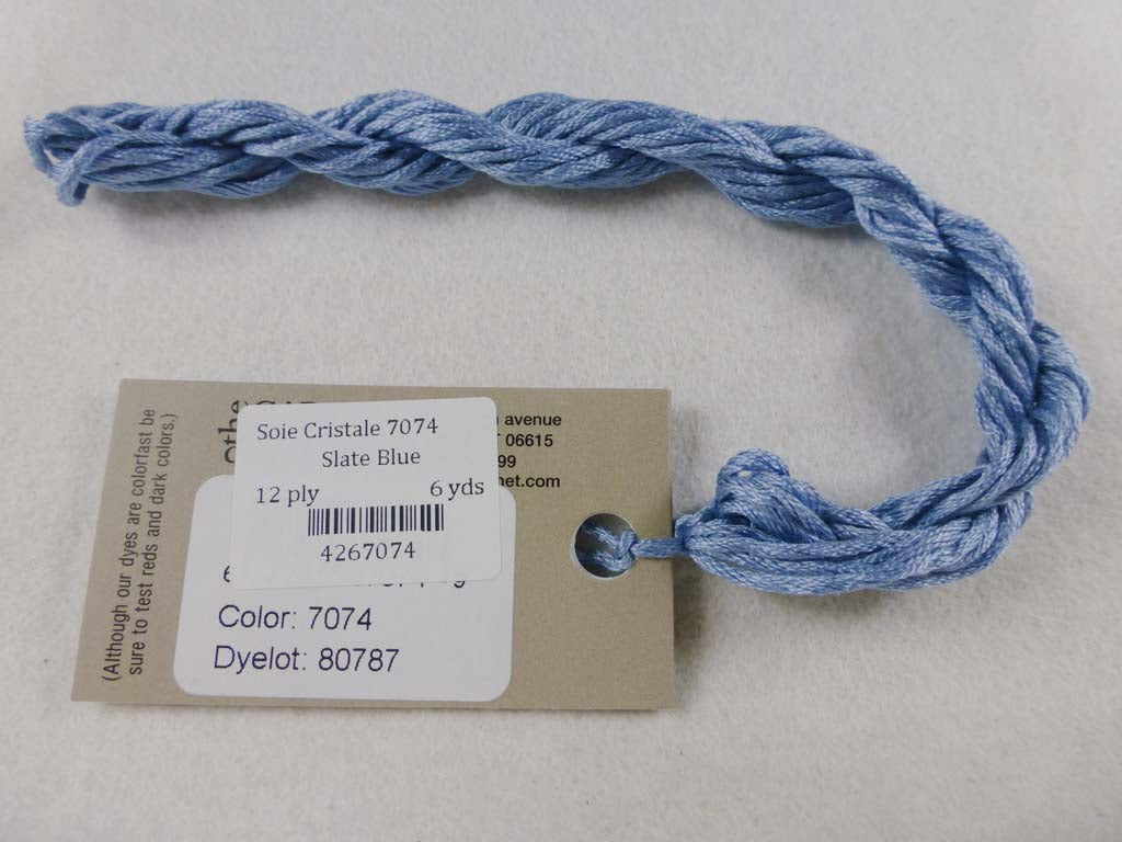 Soie Cristale 7074 Slate Blue by Caron Collection From Beehive Needle Arts