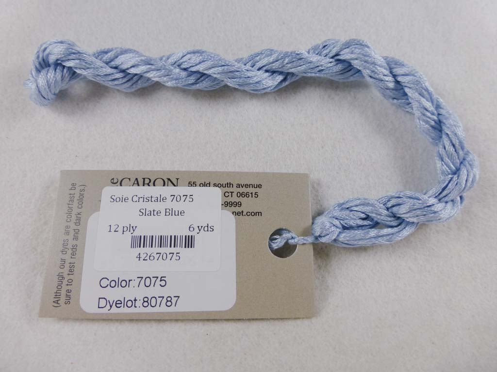 Soie Cristale 7075 Slate Blue by Caron Collection From Beehive Needle Arts