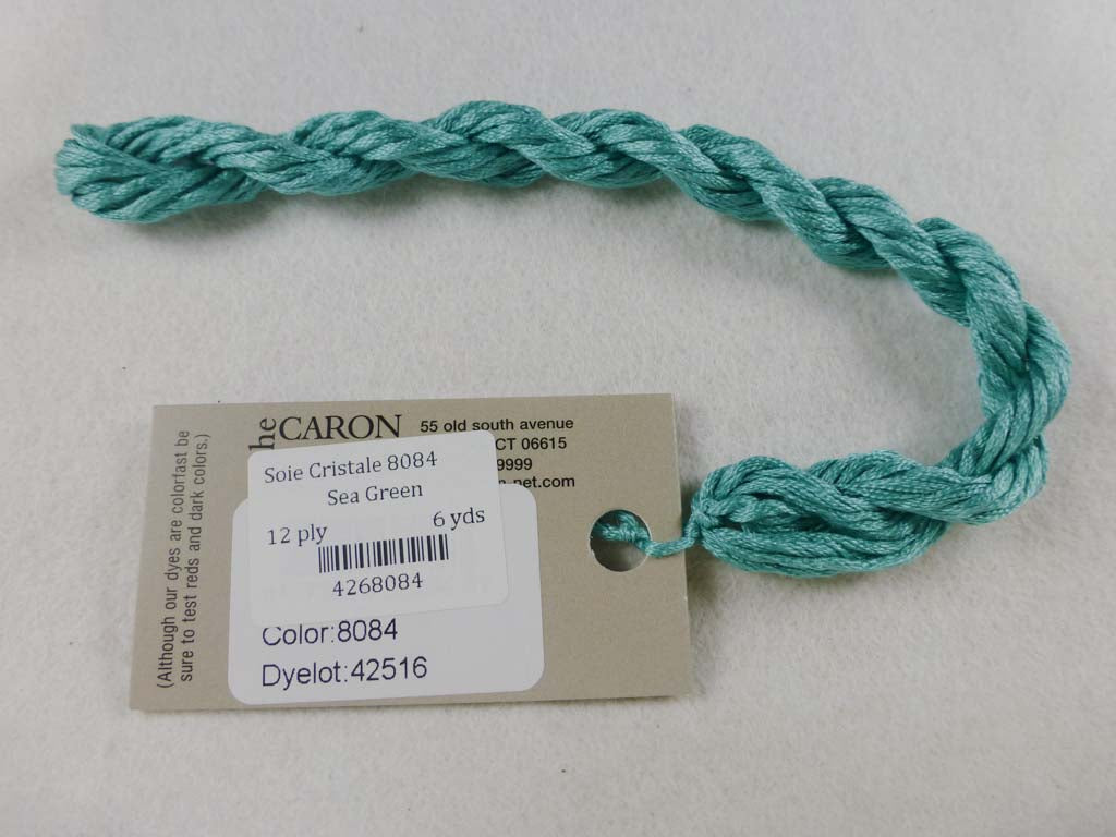 Soie Cristale 8084 Sea Green by Caron Collection From Beehive Needle Arts