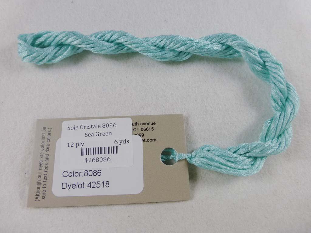 Soie Cristale 8086 Sea Green by Caron Collection From Beehive Needle Arts