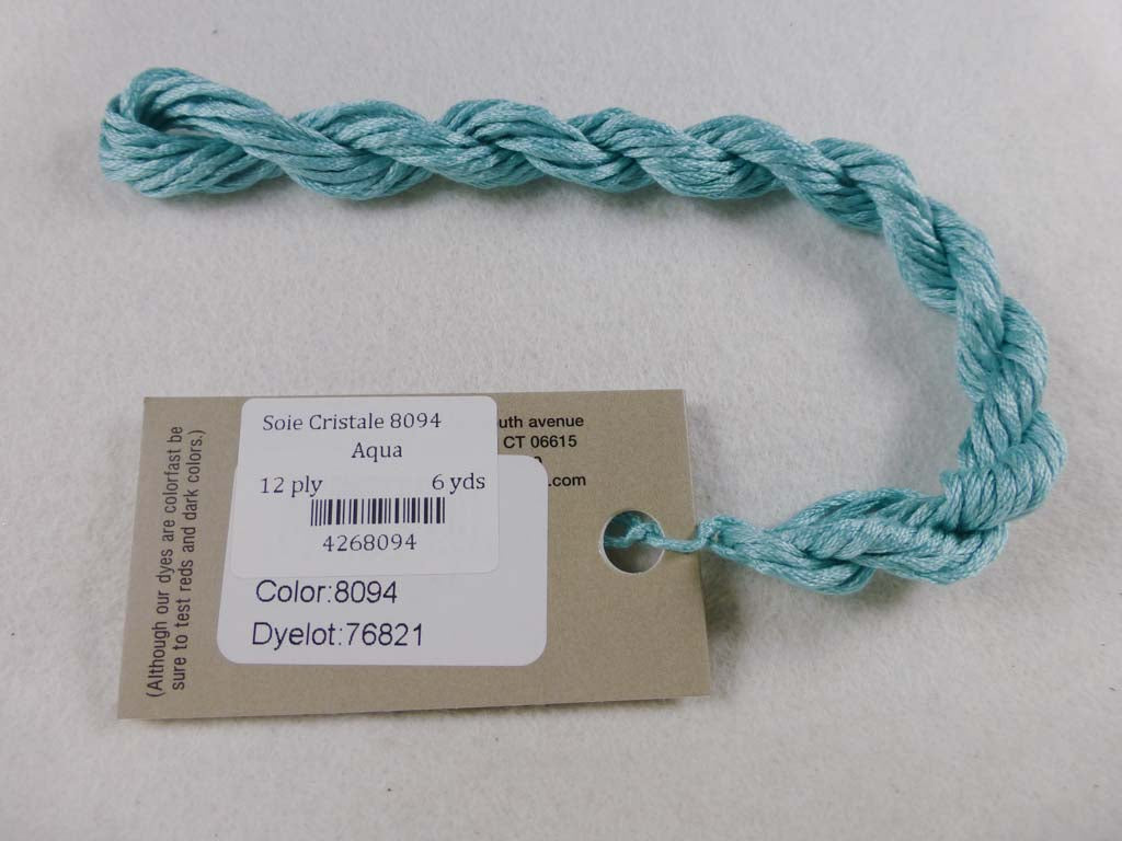 Soie Cristale 8094 Aqua by Caron Collection From Beehive Needle Arts