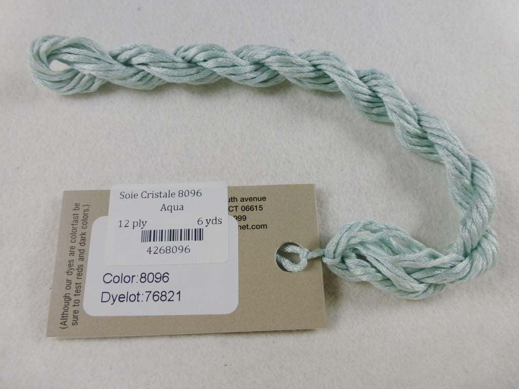 Soie Cristale 8096 Aqua by Caron Collection From Beehive Needle Arts