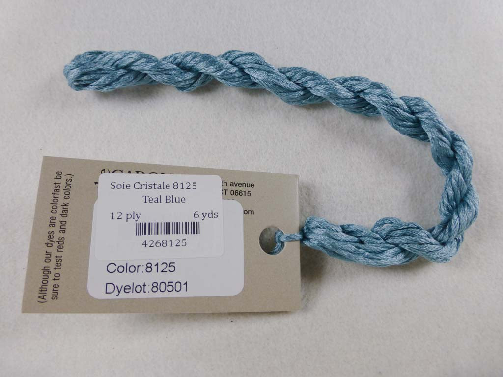 Soie Cristale 8125 Teal Blue by Caron Collection From Beehive Needle Arts