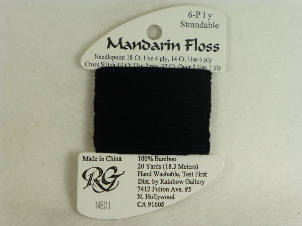 Mandarin Floss M801 Black