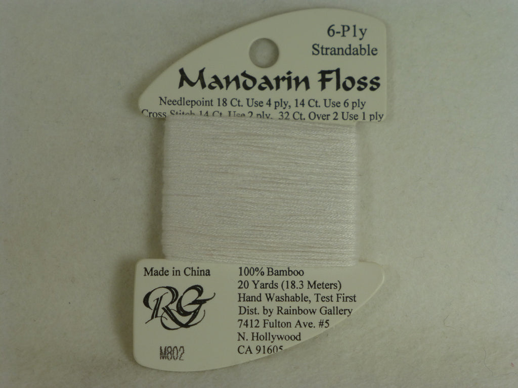 Mandarin Floss M802 White