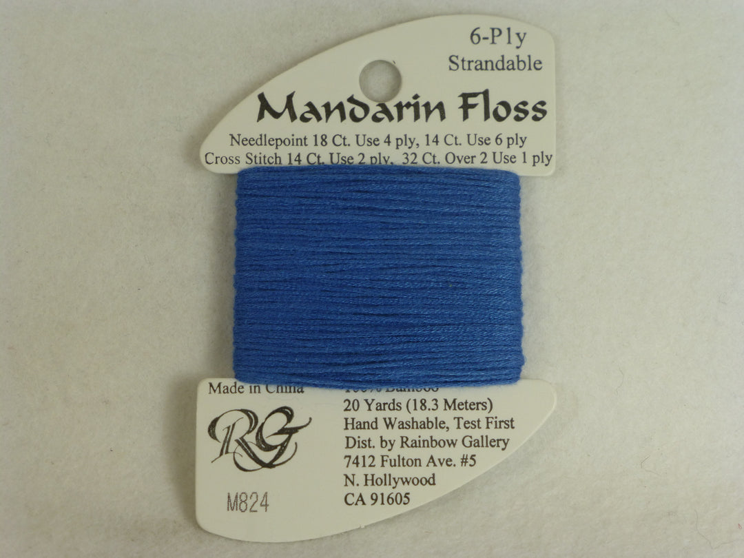 Mandarin Floss M824 Dark Wedgewood