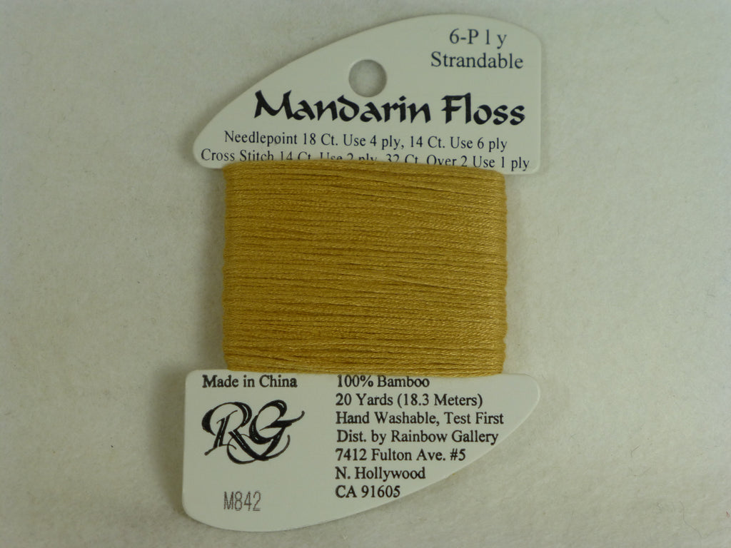 Mandarin Floss M842 Straw